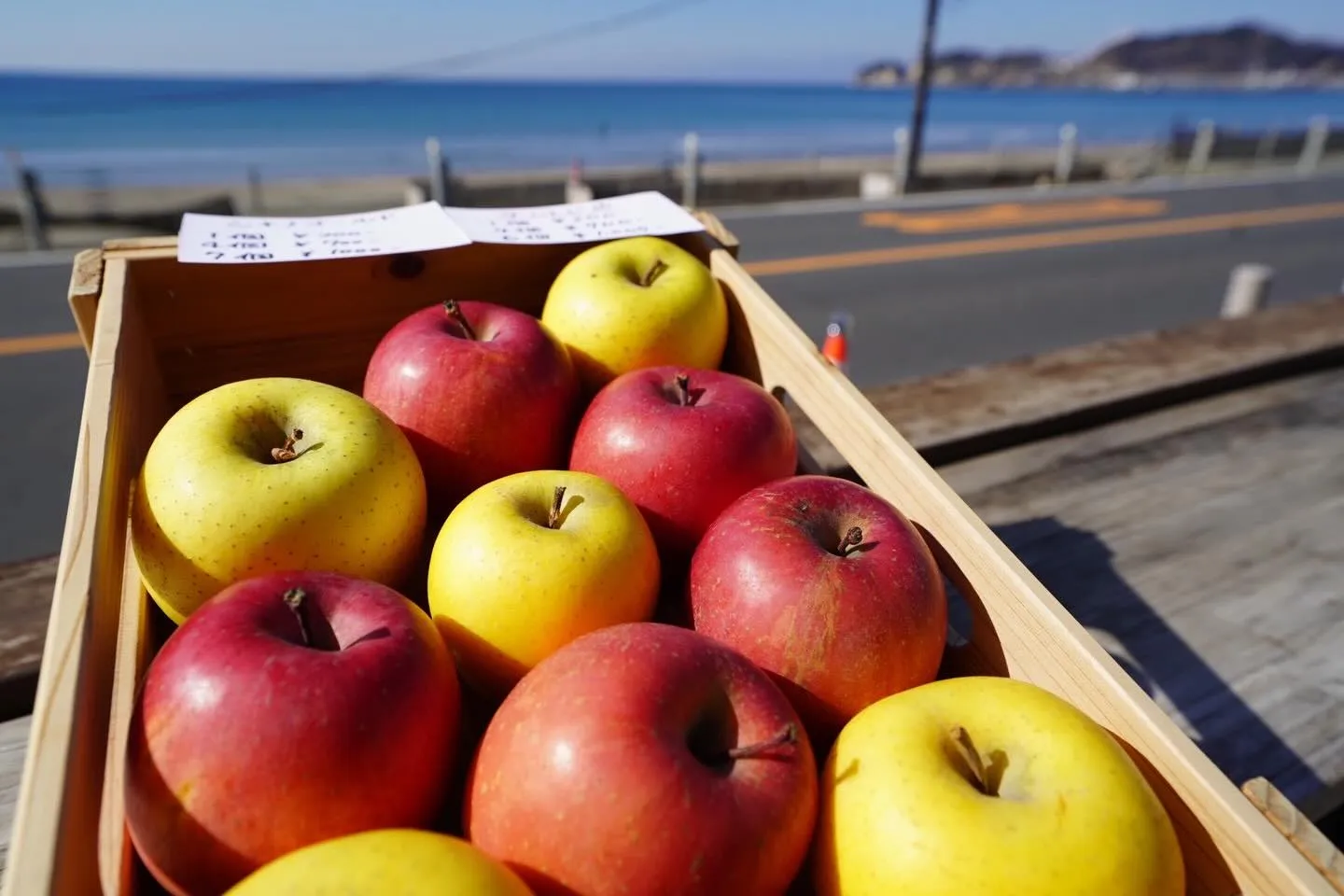 美味しいりんご🍎お持ち帰りできます😋