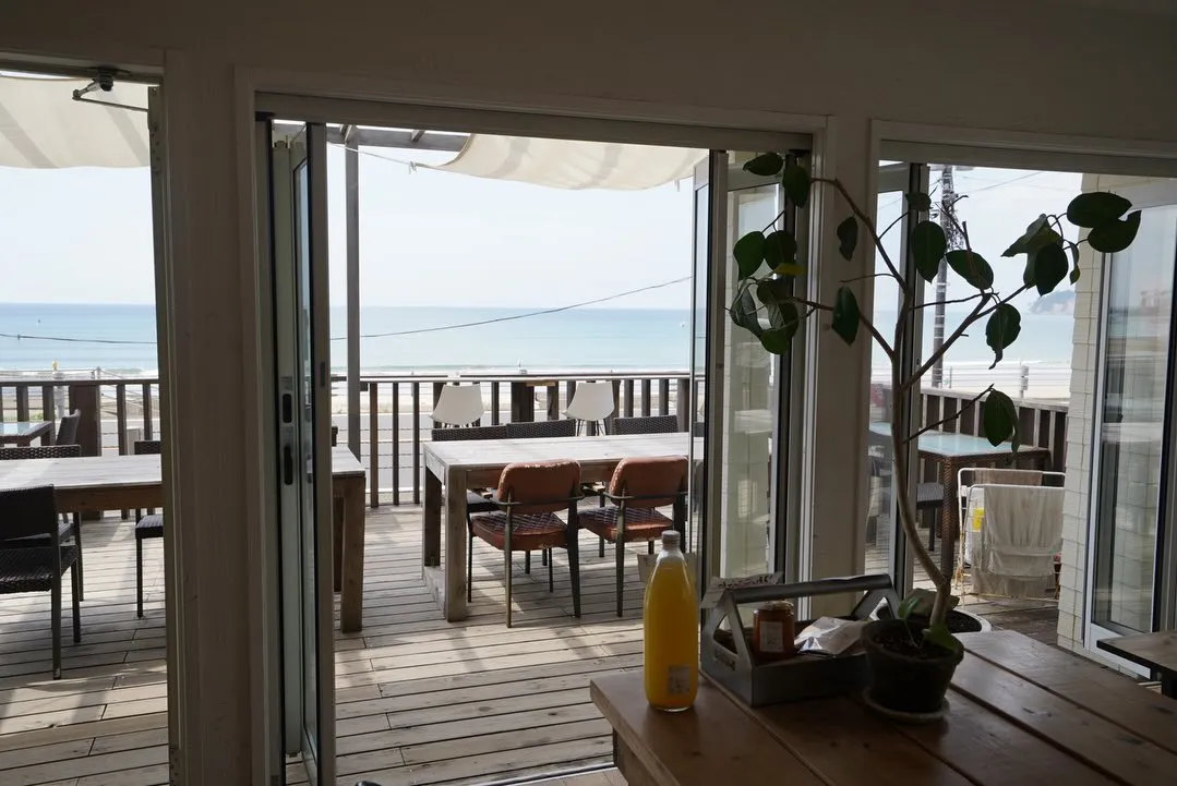 見晴らしの良い店内🌞🍃