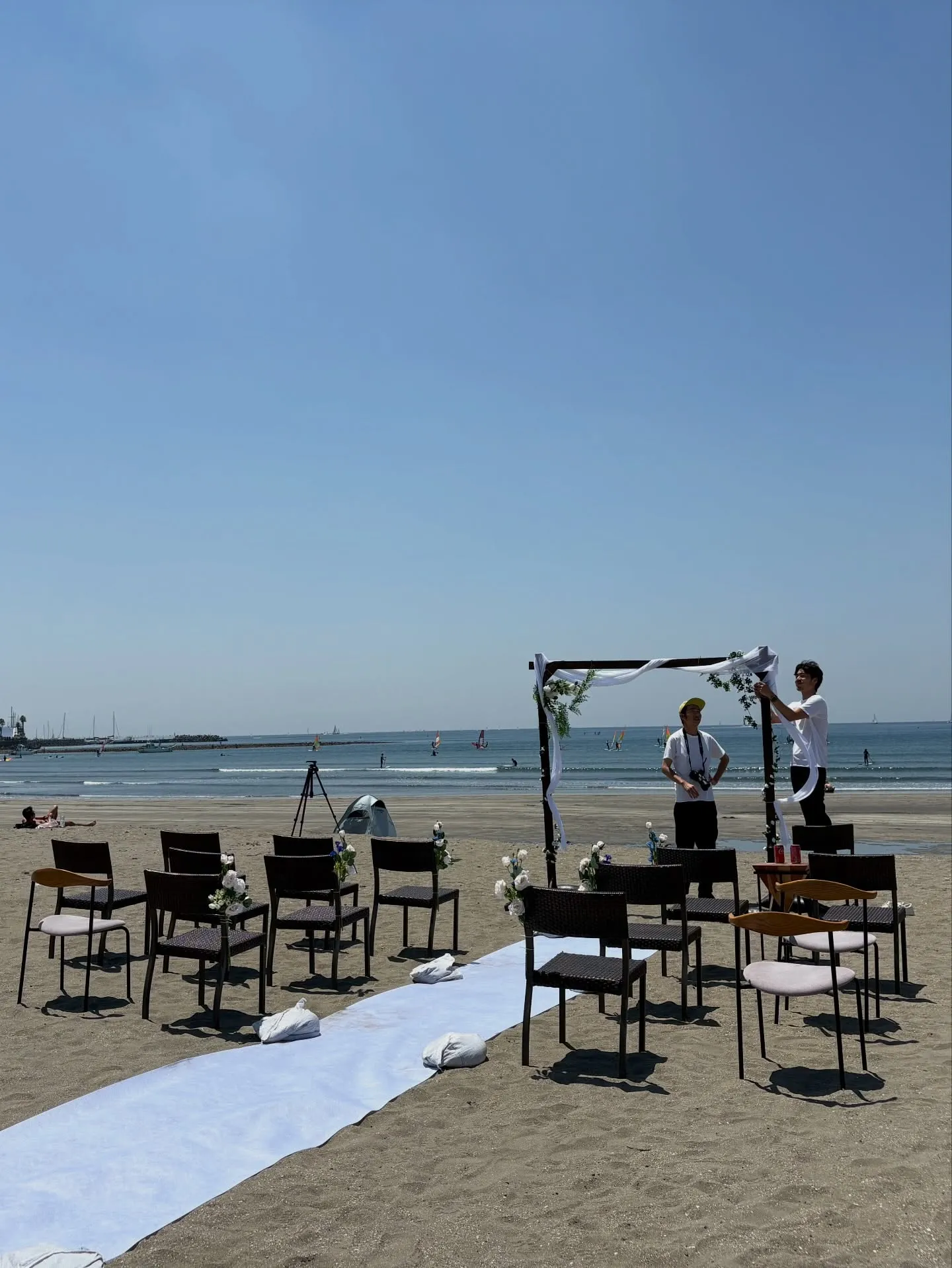 ウェディングパーティーもできます🏝️