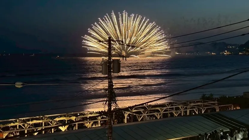 今年も鎌倉花火大会開催されました!🎇