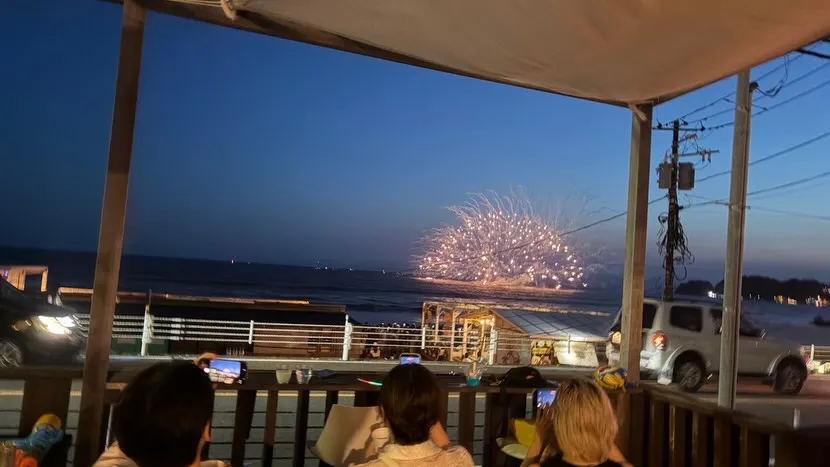 今年も鎌倉花火大会開催されました!🎇